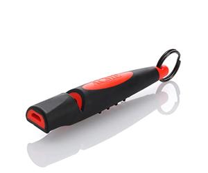Acme Alpha Sifflet pour Chien n° 210,5 (Mise à Jour 2023) - Idéal pour Le Rappel et l'entraînement du Chien - Grande portée - Fréquence standardisée (Noir/Orange DG)
