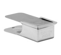 ACME Clicker No. 470 Clicker avec cordon en cuir pour l'entraînement du chien Convient également pour la communication avec les dauphins (nickelé)