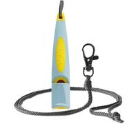 ACME - Sifflet Alpha pour chien 210,5 avec lanière - Bleu bébé & Jaune - Chambres de son brevetées avec performance sonore contrôlée, conception de prise confortable, accessoires pour chiens, aides à
