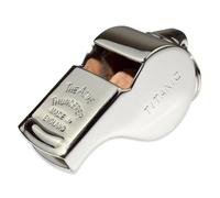 ACME Sifflet B plat chromé en laiton pour chien, fréquence réglable pour l'entraînement