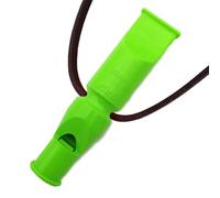 ACME Sifflet double ton pour chien No. 640/641 - Double sifflet professionnel avec 2 sons et bracelet en cuir gratuit - Fréquence standardisée (No. 640/dg Green)