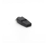 ACME Slimline Tornado Model 636 Pealess Whistle Black
