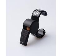 ACME Thunderer 477/60.5 Sifflet en laiton massif avec poignée pour les doigts Qualité professionnelle Petite taille Haute-aigu 114 dBA. Conçu et fabriqué au Royaume-Uni (noir mat)