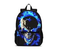 ACMEDE 3D tête de mort Cartable Sac à dos élégant pour enfant Motif Sac Ecole pour Garcon Filles Sac d'école maternelle Sac de voyage Cartable College Fille Garçon Sac d'ecole (style 2)