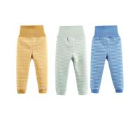 ACMEDE bébé Leggings rayés Thermo, lot of 3 Pantalons bébé Polaire Leggins Peluche bébé garçon Pantalon Thermo Bloomers en Polaire doublé Polaire pour bébé Fille 6 Mois - 4 Ans