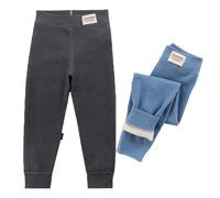 ACMEDE Leggings Polaires Unisexes Enfants 1-10 Ans, Lot de 2 Caleçons Longs Thermique Filles Leggings Thermiques garçons Pantalons Automne-Printemps sous-vêtements Thermique Longs Hauteur 75-146 cm