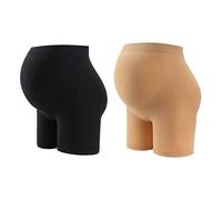 ACMEDE Lot of 2 Culotte de Grossesse Maternité Calecon Grossesse sans Couture-Soutien Shorty Femme Culotte Gainante maternité sous vêtement Grossesse Boxer pour Femmes Enceintes