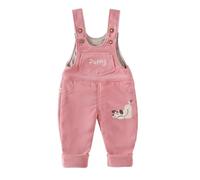 ACMEDE Salopette Double Chaud Bébé Combinaison en Velours Côtelé Salopette Unisexe Tout-Petit Combinaison Pantalon Enfants Poches Overall Thermo Bébé Fille 6-24 mois-3 ans