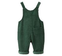 ACMEDE Salopette en velours côtelé bébé avec grande poche 9 mois à 4 ans, Salopette décontractée ample tout-petits filles garçons pantalon à bretelles