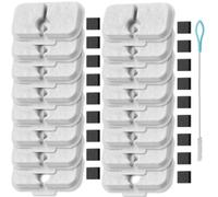 Acmerota 16 Packs de filtres pour Petlibro fontaines à Chat, compatibles avec Les fontaines à Eau pour PETLIBRO 2.5L/84oz PLWF005 PLWF115 PLWF105, avec 16 éponges de pré-Filtration