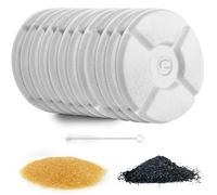 Acmerota Filtre pour fontaine à chat pour PETKIT Eversweet 1/2/2S/3/3PRO SOLO5/6 Fontaine à eau pour chat Lot de 12 filtres compatibles avec les distributeurs d'eau pour chien de 1,8 L et 1,85 L