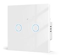 Acmerota Interrupteurs d'éclairage intelligents Télécommande/interrupteur d'éclairage programmé, mise à niveau du relais, fonctionne avec Alexa/Google Home, nécessite un HUB Zigbee, 2 groupes