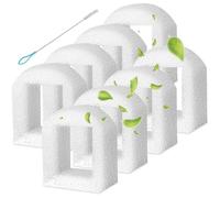 Acmerota Préfiltre en Mousse pour Petsafe Compatible pour Drinkwell Fontaine 360 Avalon, Pagoda Seascape et Bol d'eau Sedona, Compatible pour Edelstahl-Trinkbrunnen für Haustiere, 8er-Pack