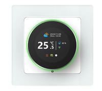 Acmerota Thermostat Connecté WiFi pour Chauffage au Sol Thermostat d'ambiance WiFi 16 A à Commande par Bouton avec minuterie, économies d'énergie, Compatible avec Alexa, Google Home et SmartThing