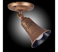 ACMHNC Antique Plafonnier Spot Vintage Industriel Spot De Plafond/Mural Réglable Au Look Rustique, 5W LED Lampe Plafond Couleur Bronze, Douille: E27, Max.40W, Pour Hall Bar Cuisine,White light