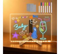 ACMHNC Tableau lumineux LED, Tablette lumineuse Dessin Enfant, 30x20cm