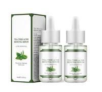 Acné enlevant le sérum facial, traite et empêche l'acné, la rupture, le démêlage de la peau et la réparation de la peau, le sérum de peau claire pour éliminer les acnes sévères (2PC)