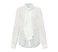 Acne Studios, Femme, Blouses et Chemises, Blanc, Taille: 40 FR Blouse Superposée