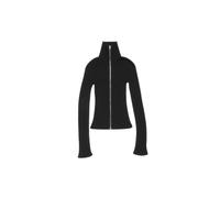 Acne Studios, Femme, Pulls, Noir, Taille: 42 FR Cardigan Zippé