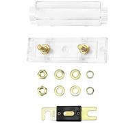 ACNMGDF Anl Fuse Holder Kit 0 2 4 GAUGE EN OUT AVEC ANL FUSE 32V, BLOC DE FUSE EN LIGNE POUR L'AMPLIFICATEUR VIDÉO SÉTÉRIE ANL 2pcs 30A