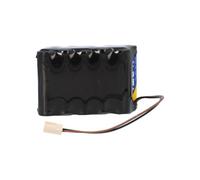ACO Batterie de rechange alcaline manganèse 15 V 2960 mAh | F2x5 décalé, avec fiche PS2, pour commande Quatrix-K V3.0, référence 0169.04.21