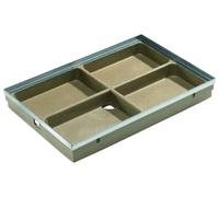 ACO - Béton plastique auto vario schuhabstreifersystem baodenwanne