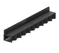 Caniveaux à couverture à fente - sans pentes - Hexaline 100 ACO