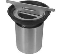 Aco flexdrain trap 50mm siphon à eau v 75 mm spigot sortie inférieure acier inoxydable 2014349