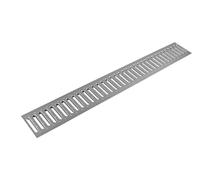 ACO Grille métallique 1 m en acier galvanisé Grille de rechange Caniveau de drainage
