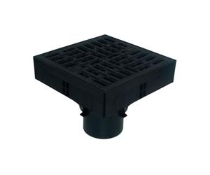 ACO Self xtrap oint point Vidage Chudej-SIKOGO avec grille en plastique 125 avec boue Seau 250 x 250 x 205 mm