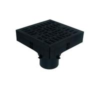 ACO Self xtrap oint point Vidage Chudej-SIKOGO avec grille en plastique Classe B125 avec boue Seau 250 x 250 x 205 mm