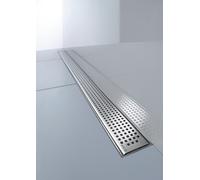 ACO ShowerDrain C grille d’évacuation linéaire 118.5 cm acier 9010.88.73