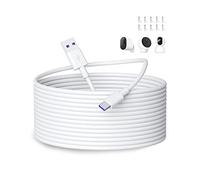 ACOCOBUY Câble USB C 10m, Long Câble USB Type C pour Caméra Sécurité, blanc | USBA a USBC Cable Chargement pour Mi Camera 2K Magnetic Mount/Wireless Outdoor Security Camer a 1080p/Smart Camer a C301/C400
