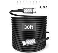 ACOCOBUY Extra Long Câble USB C vers USB C 9m/30ft pour Mi Caméra Sécurité