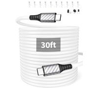 ACOCOBUY Extra Long Câble USB C vers USB C 9m/30ft pour Mi Caméra Sécurité