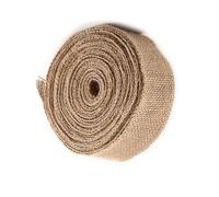 ACOGEDO 10 M Rustique Toile de Jute Toile de Jute Ruban Chemin de Table Arc Fleuriste fabriqué en Matériau de Table Est Toucher Votre Fête ou Bon pour la de Chaise Certains Ne Grattent Pas la (5CM)