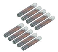 ACOGEDO 10 Pièces 1,4 Mm étiquette d'animal Tube de Verre Puce Légère Gestion de l'identification des Animaux de Compagnie Implantation Simple pour Adopter un Verre d'injection/Implantation Bon