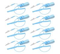 ACOGEDO 10Pcs 8Mx2 0MM Bracelet Statique Mise à la Terre Décharge Électrostatique Dragonne l'électricité Ce Bracelet StatiqueBande AntistatiqueBracelet de DéchargePoignet de Décharge