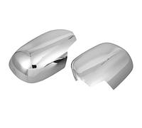 ACOGEDO 2 Pièces Couvercle de Rétroviseur plaqué ABS adapté Pour/ FJ120/Surf/ FJ120/ Surf/Hia Couvercle de Rétroviseur Capuchon de Latéral de d'aile Garniture de Coque de de Porte