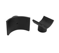 ACOGEDO 2 Pièces Cric Bouteille Essieux de Levage Selle 3 Pouces 4 Pouces Fer Noir Adaptateur de Cric Hydraulique Essieux de Levage Selle pour 60 70 80 80 s'il Vous Plaît 60 Si les Sont Cohérents