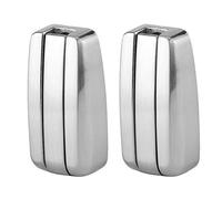 ACOGEDO 2 Pièces en Alliage de Zinc Crochet dissimulé Vêtements Chapeaux Porte-Serviettes Accessoires pour Automobiles RVSilver Vêtements Chapeaux à Dissimuler a avec des Matériaux de Roulement de