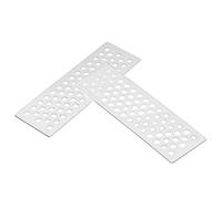 ACOGEDO 2 Pièces/ensemble échelles de Sable en Aluminium Outil de Rampe de Récupération pour / 10 RC Chenille 2 Fabriqués en Aluminium et Planche de Sable RC échelle de échelle de sur Chenilles (BLUE)