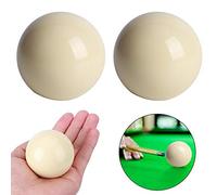 ACOGEDO 2 Pièces Table de Billard Boules de Billard Blanches Snooker Table de Point d'entraînement Standard 5 72 CM Standard 5 72 CM/Ball BallSnooker Pool BallBillards BallWhite Billiard