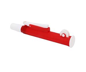ACOGEDO 25ml Pipette Compte-Gouttes Rouge pour Laboratoire, Usage à une