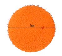 ACOGEDO 30 Pièces/lot Pêche à la Carpe Mousse jusqu'à Granulés Souples Appâts Leurre Flottant (Arôme patate Douce Orange 10MM)