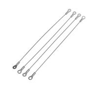 ACOGEDO 4 Pièces Fil de Suspension Léger avec Boucle 33lbs sécurité de Chargement Anti-chute Robuste pour Cadre Photo Panneaux Rideaux Miroirs Zone Rideaux de Lustre Lourds Lumières Larges Idéales