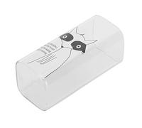 ACOGEDO 400 Ml Motif imprimé Tasses en Verre de Lait thé café Petit Déjeuner Tasse en Verre de Lait DrinkwareFox Boissons Laver ou Tasse d'eau Utilisée Mais pour Boire du café être approprié de