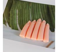 ACOGEDO 5 PCS Doigts de Pratique du Nail Art, Faux Doigts en Silicone Portables pour la Décoration D'affichage de Formation de Nail Art, avec Différentes Tailles pour Les Artistes de