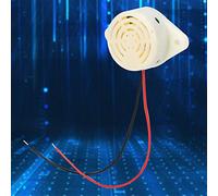 ACOGEDO 5 Pièces DC 3-24 V 95dB Alarme Sonore Active Bip Continu avec Fil SFM-27 de Divers Sons à BuzzerBuzzerBeeper Actif BuzzerAlarm Buzzer