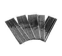 ACOGEDO 50 Pcs Noir Tubeless Pneu Pneu Crevaison Réparation Joint Bandes de Caoutchouc Voiture Moto 200 * 3.5mm il Convient et Tubeless Besoin de Ces pour Les utilisé Rapidement Tire StripTire